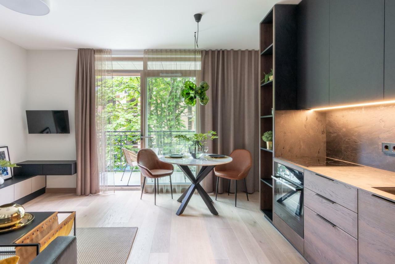 Modern Boutique Apartment In The City Center Druskininkai Kültér fotó